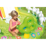 INTEX Colorful Inflatable My Garden Water Filled Play Center with Slide 57154NP V255-57154NP