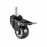 Lockable Desk Casters Single Motor Standing Desk Wheels V255-DESKCASTERS-SINGLE