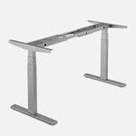 Standing Desk Height Adjustable Sit Stand Motorised Dual Motors Frame Grey Only V255-FRAME-DMG