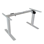 Standing Desk Height Adjustable Sit Stand Motorised Single Motor Frame Only Grey V255-FRAMESMGREY