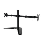 Monitor Stand Arm Dual HD LED TV Freestanding Mount Holder 2 Arm Display Desk Bracket V255-MONITOR-FREESTANDING