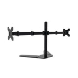 Monitor Stand Arm Dual HD LED TV Freestanding Mount Holder 2 Arm Display Desk Bracket V255-MONITOR-FREESTANDING