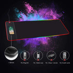 RGB Wireless 15W Oversized Charger Mouse Pad 800x300 MM Gaming Mouse Pad V255-MPAD-RGB15W