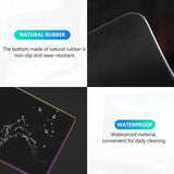 RGB Wireless 15W Oversized Charger Mouse Pad 800x300 MM Gaming Mouse Pad V255-MPAD-RGB15W