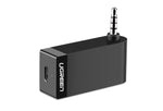 UGREEN Wireless Bluetooth 4.1 Music Audio Receiver Adapter with Mic & Batery - black V28-ACBUGN30348