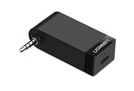 UGREEN Wireless Bluetooth 4.1 Music Audio Receiver Adapter with Mic & Batery - black V28-ACBUGN30348