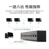 UGREEN 1 x 8 HDMI Amplifier Splitter - Black V28-ACBUGN40203