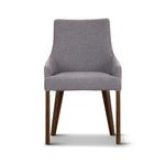 Tuberose Dining Chair Fabric Seat Solid Acacia Timber Wood Furniture - Grey V315-V-ROM-09-MKII