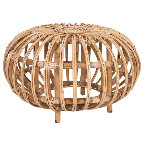 Mimosa 64cm Rattan Round Side Sofa End Table - Natural V315-VOD-ISLA-01