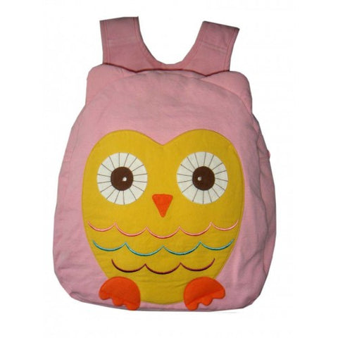 Hootie Owl Back Pack-Pink V59-315-PINK