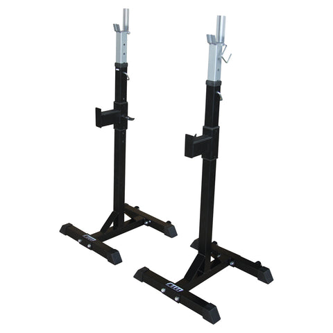 Squat Rack Stand Pair Bench Press Weight Lifting Barbell V63-759965