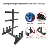 Olympic Weight Tree Bar Rack Holder Storage V63-766605