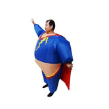 Super Hero Fancy Dress Inflatable Suit - Fan Operated Costume V63-784285