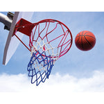 Pro Size Wall Mounted Basketball Hoop Ring Goal Net Rim Dunk Shooting Outdoor V63-823851