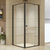 Semi Frameless Shower Screen x 195cm Side AS/NZS Glass V63-824551