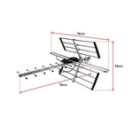 Digital TV Outdoor Antenna Aerial UHF VHF FM AUSTRALIAN Signal Amplifier Booster V63-824691