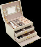 Jewellery Storage Box Girls Rings Necklaces Display Organiser Storage Case V63-824941