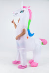 Giant Unicorn Fancy Dress Fan Inflatable Costume Suit V63-825781