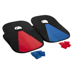 Collapsible Portable Corn Hole Boards With 8 Cornhole Bean Bags, Carry Case V63-826831