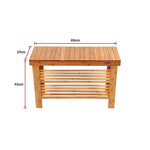 3 Tier Shoe Rack Bamboo Wooden Storage Shelf Stand Bench Cabinet Organiser V63-827791