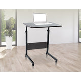 Mobile Laptop Desk Bed Stand Computer Table Adjustable Notebook Bedside Table V63-827831