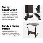 Mobile Laptop Desk Bed Stand Computer Table Adjustable Notebook Bedside Table V63-827831