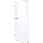 700 x 2000mm Frameless 10mm Safety Glass Shower Screen V63-828861