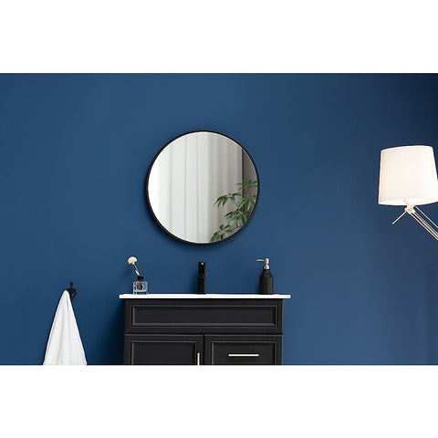 70cm Round Wall Mirror Bathroom Makeup Mirror by Della Francesca V63-831471