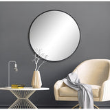 70cm Round Wall Mirror Bathroom Makeup Mirror by Della Francesca V63-831471