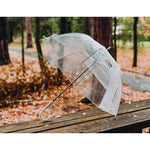 5x Clear Transparent Rain Walking Umbrella Parasol PVC Dome Wedding Party Favour V63-831651