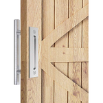 12" Barn Door Handle Sliding Flush Pull Wood Door Gate Hardware Stainless Steel V63-831851