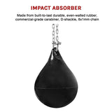 30L Water Punching Bag Aqua with D-Shackle and Chain V63-831901