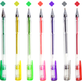 Glitter Gel Pens with 2.5X More Ink - Craft, Kids & Adult Colouring V63-831911