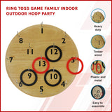 Ring Toss Game Family Indoor Outdoor Hoop Party V63-831961