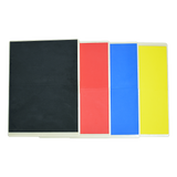 Martial Arts Supply Rebreakable Board Taekwondo, MMA, Karate-Set: Yellow, Blue, Red & Black V63-833261