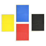 Martial Arts Supply Rebreakable Board Taekwondo, MMA, Karate-Set: Yellow, Blue, Red & Black V63-833261