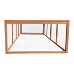 Chicken coop LARGE Run Guinea Pig Cage Villa Extension Rabbit hutch house pen V63-833451