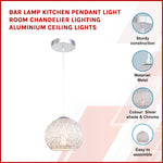 Bar Lamp Kitchen Pendant Light Room Chandelier Lighting Aluminium Ceiling Lights V63-833511