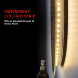 70cm LED Wall Mirror Bathroom Mirrors Light Decor Round V63-833751