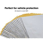 Sound Deadening Dead Mat 20 Sheets 20sq.ft Car Vibration Proofing V63-834061