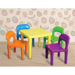 Kids Table and Chairs Play Set Toddler Child Toy Activity Furniture In-Outdoor V63-834121