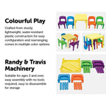 Kids Table and Chairs Play Set Toddler Child Toy Activity Furniture In-Outdoor V63-834121