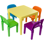 Kids Table and Chairs Play Set Toddler Child Toy Activity Furniture In-Outdoor V63-834121