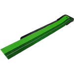 Indoor Practice Putting Green 2.5m Mat Inclined Ball Return Fake Grass 2 Holes V63-834791