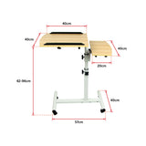 Computer Desk Home Folding Adjustable Removable Laptop Notebook Working Table V63-835301