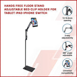 Hands Free Floor Stand Adjustable Bed Clip Holder For Tablet iPad iPhone Switch V63-835631