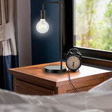 Modern Table lamp Desk Light Bedside Bedroom Black V63-836881