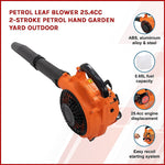 Petrol Leaf Blower 25.4cc 2-Stroke Petrol Hand Garden Yard Outdoor V63-837701