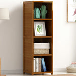 Bamboo Shelf Bookcase Display Storage Rack Stand Livingroom Bedroom V63-838211