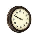 Classic Wall Clock Silent Non-Ticking Quartz Battery Operated Luxury Wood V63-838731